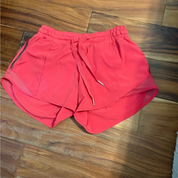 Women's pink lululemon Athletic Shorts size 4 - Picture 1 of 5